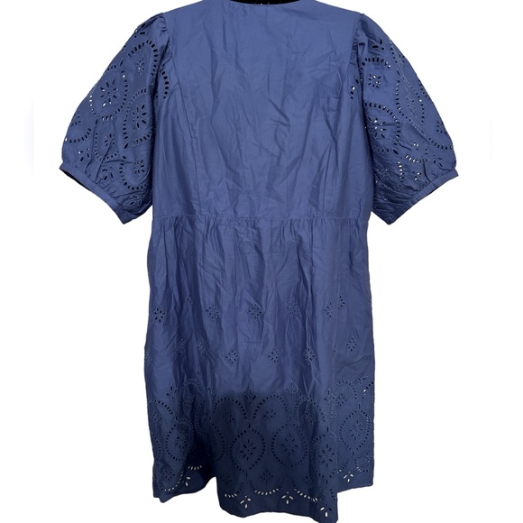 Old Navy Embroidered Mini Swing Dress - Picture 3 of 3